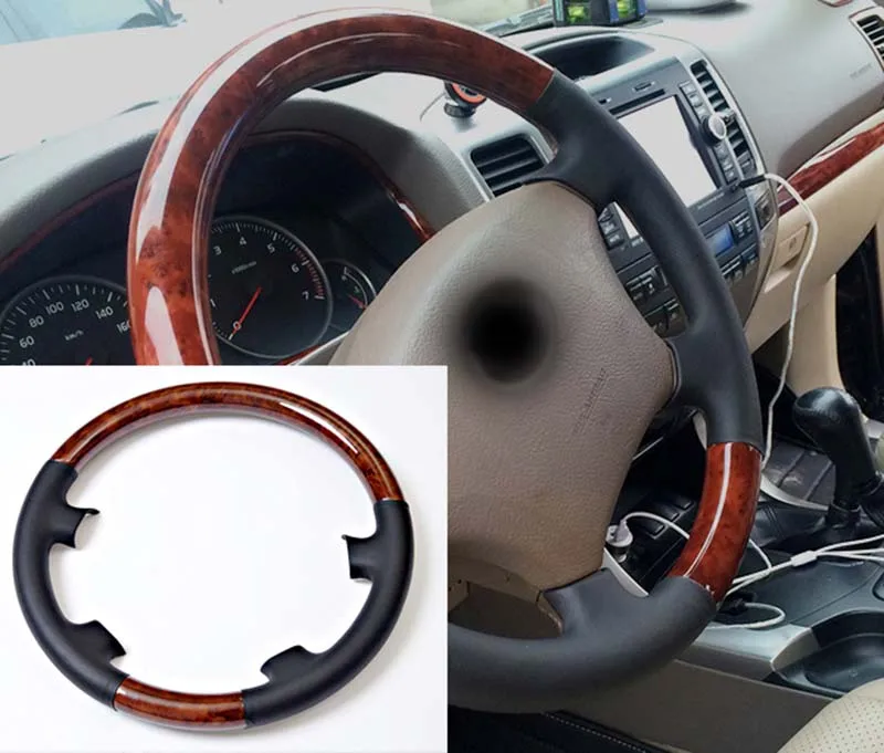 Чехол на рулевое колесо для TOYOTA PRADO 2004 2009/стеклянная подъемная панель