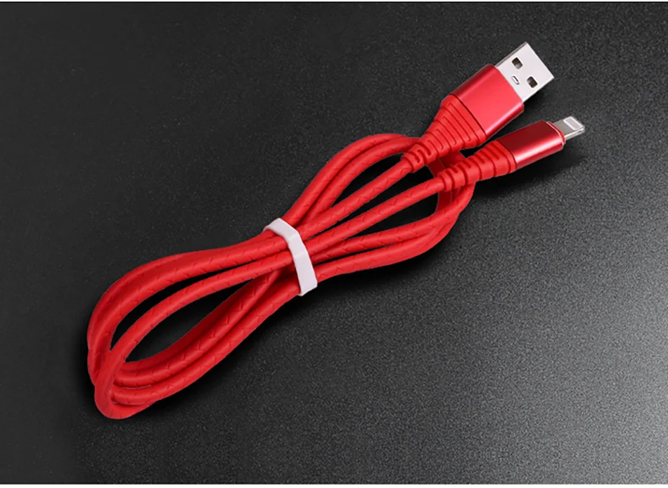 NOHON TPE Lighting Fast Charging Cable 8 Pin Phone For iPhone X 8 7 6s 5s Plus 1M Durable Data Cable For iPad Mini IOS 8 9 10 11 (15)
