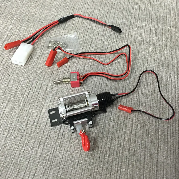 Детали RC электрическая лебедка для 1/10 D90 D110 Axial Scx10|rc parts|winch electric winchrc winch |