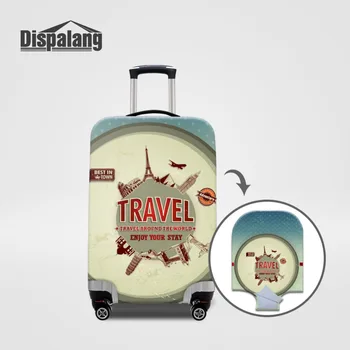 

Dispalang Waterproof Luggage Suitcase Protective Cover Elastic Travel Case Covers For 18-32 Inch Trolley Case Travel Accessories