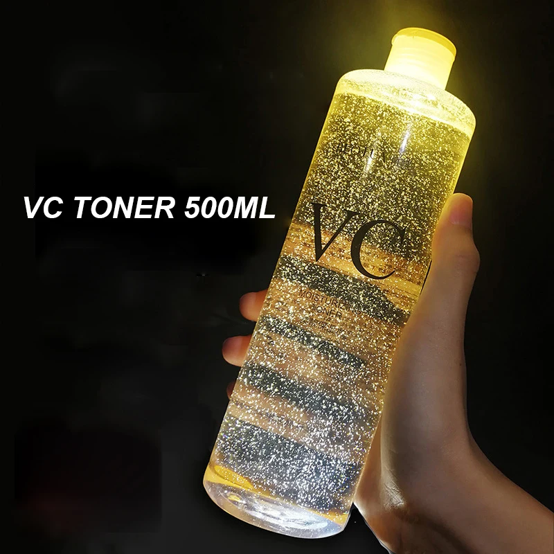 

VC Soft Toner Moisturizing Face Water Refreshing Oil Control Tightening Skin and Shrinking Pores Facial Toner 500ml