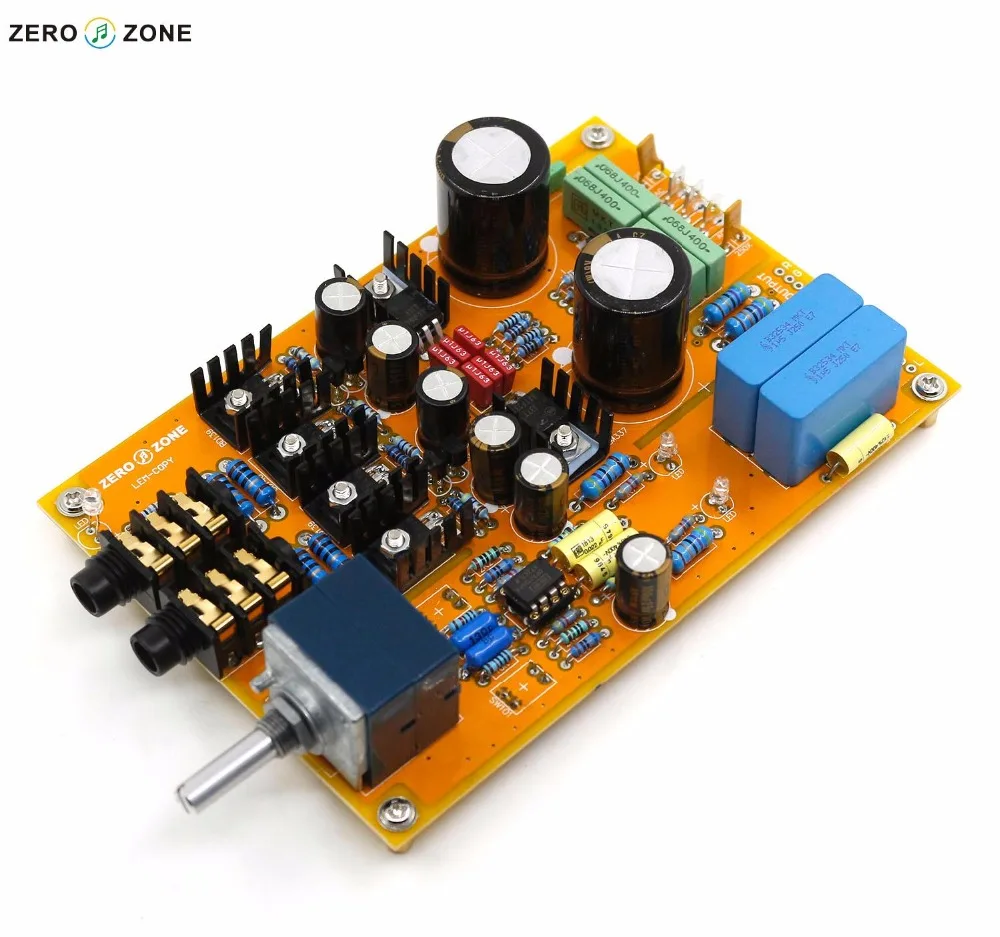 

High configuration with potentiometer version --- LEM-COPY reference Lehmann Lehmann Linear headphone amplifier finished board