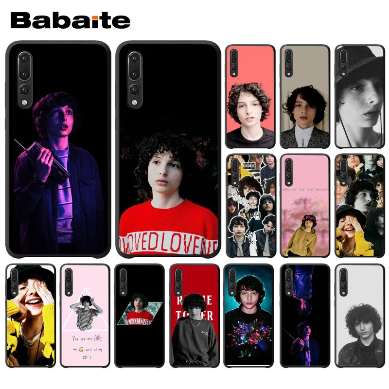 Мягкий чехол для телефона Finn Wolfhard Stranger Things на заказ huawei p20 p9lite nova 3i honor 8x mate20 pro funda |