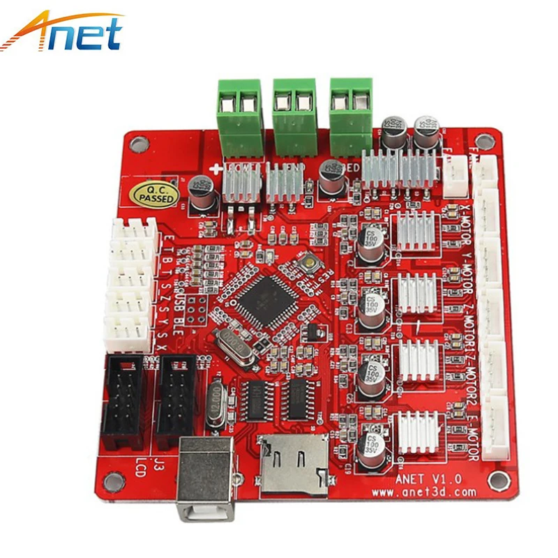 

5pcs/lot Anet A8 A6 Motherboard Mainboard 3D Printer Part Accessories Circuit Board RepRap Ramps1.4 Compatible