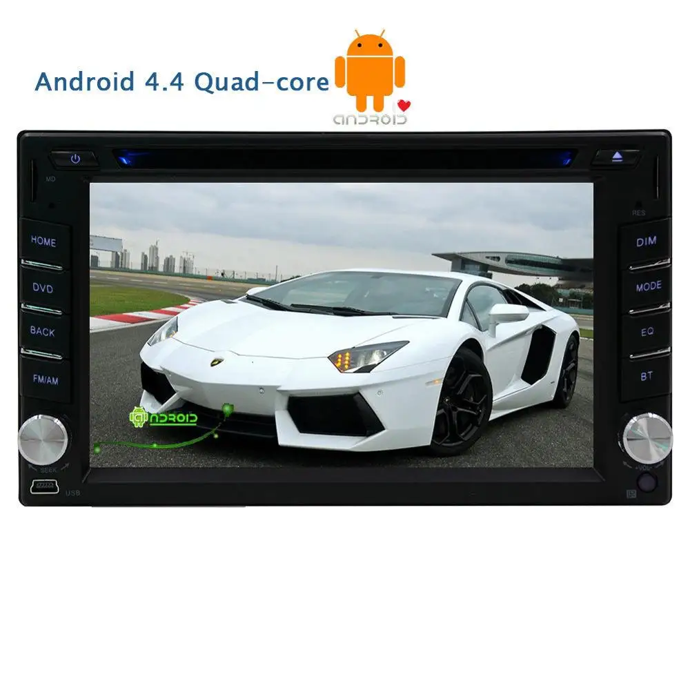 Clearance Android 3G WIFI 6.2" Double 2DIN Car Radio Stereo DVD Player GPS Navi Bluetooth 2