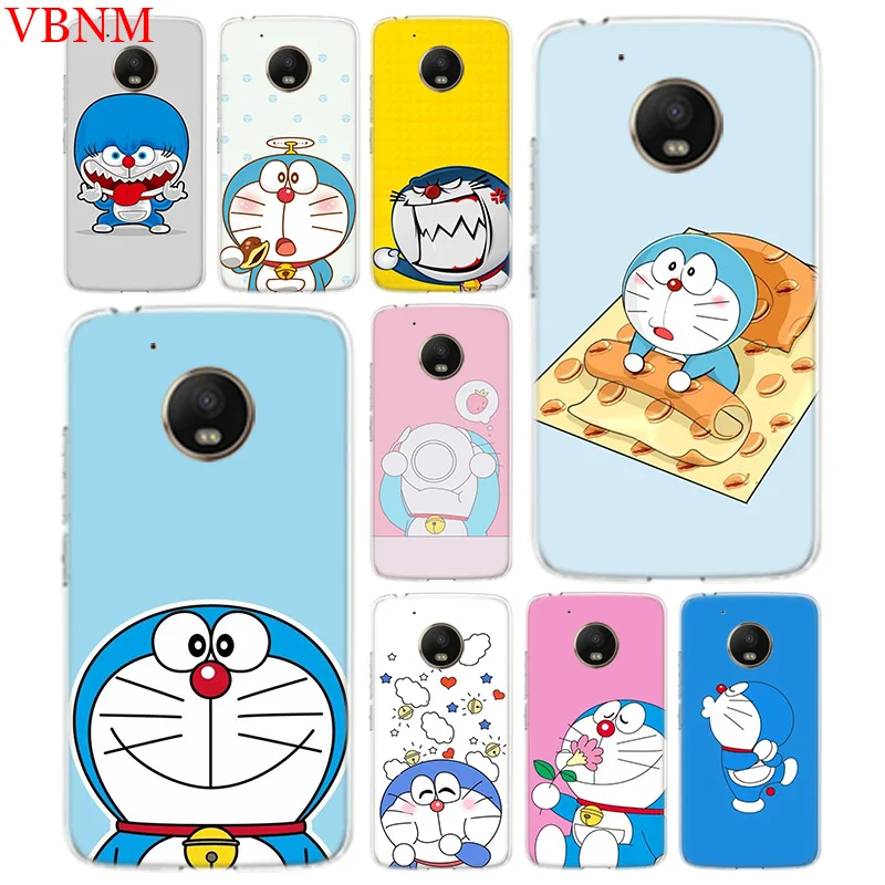 

Doraemon A Blue Silicone TPU Patterned Case for Motorola G5 G5S G6 E4 E5 G7 Plus for Moto G4 E5 Play New Customized Cases Coque
