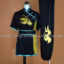 Chinese wushu uniform Kungfu clothing Martial arts suit taolu clothes taichi outfit for women men boy girl children kids adults