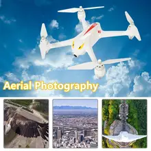 LeadingStar B2C 1080 P Kamera MJX RC Drone Brushless Motor Transmitter AlarmHigh zk35 Kapasitas Baterai Pesawat Putih