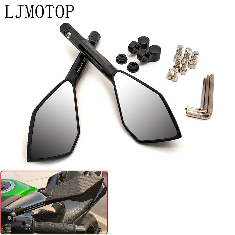 

CNC Motorcycle Mirrors Moto Rearview Mirrors Side Mirrors accessories For YAMAHA XMAX 125/250/300/400 Iron Max NMAX 125 R120