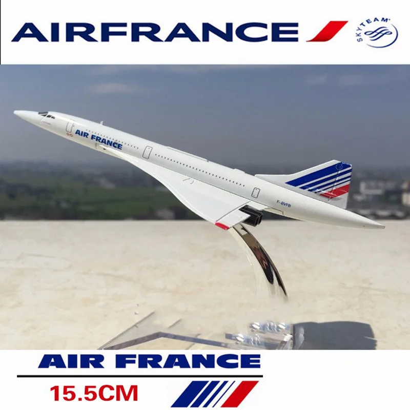 Детские игрушки 1/400 весы concorde air Франция литье под давлением модель самолета коллекционные пассажирские игрушечные самолеты для детей Подарки