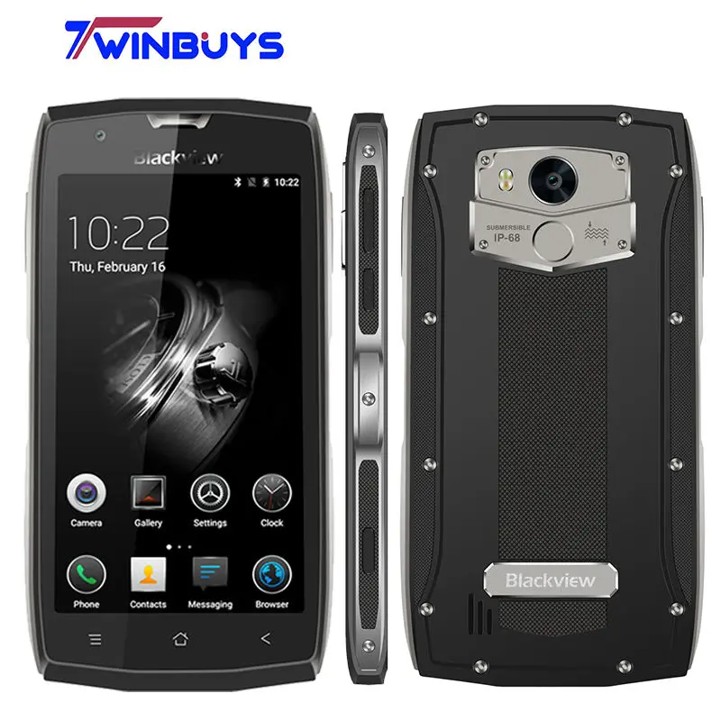 2017 Blackview BV7000 про мобильный телефон IP68 Водонепроницаемый MT6750T Octa Core 5 &quotFHD 4 г + 64