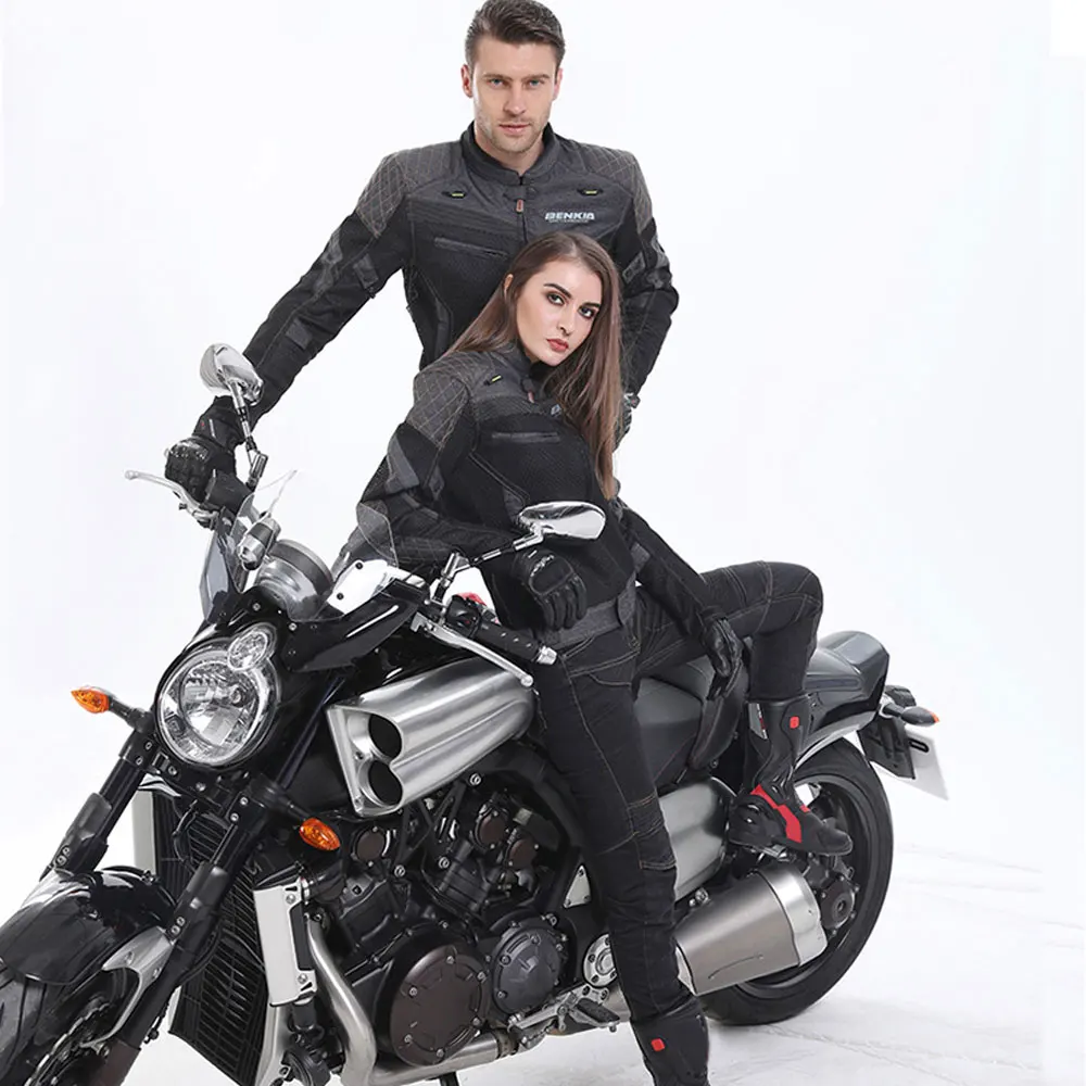 BENKIA мотоциклетная куртка летняя женская мотоциклетная джинсовая куртка для мотокросса дышащая сетчатая одежда для верховой езды Ropa Moto