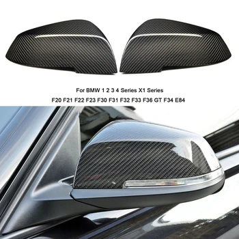 

For BMW F20 F21 F22 F23 F30 F31 F34 F32 F33 F36 F87 i3 E84 Car Accessories Replacement bon Fiber Mirror Covers Caps Shell