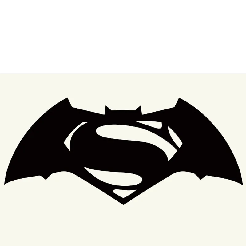 Batman V Superman Dawn Of Justice Logo Funny Car Sticker For Truck