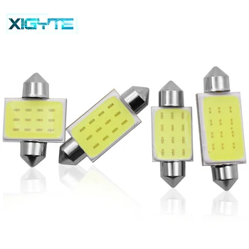 

31mm 36mm 39mm 41mm FESTOON 12 Chips COB LED Bulb C5W C10W Car Dome Light Auto Interior Map Roof Reading Lamp DC12V Car Styling