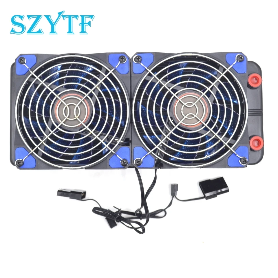 Genuine water discharge, water cooler, dual exhaust with drainage water cooled exhaust fan