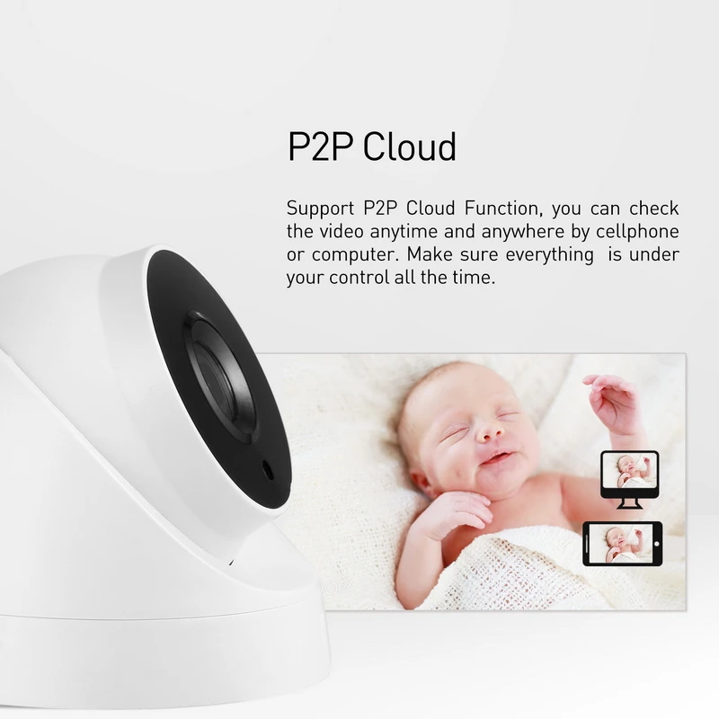 Купольная IP камера видеонаблюдения HD 1080P с 3 светодиодами|cctv cam|array led irarray |