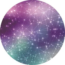 3D Galaxy Космические звезды круглые ковры для гостиной спальни коврики гостиной чайный коврик для стола мягкие фланелевые Большие размеры декоративный ковер