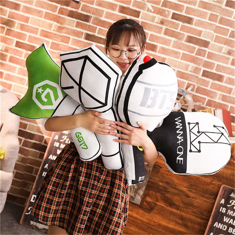

Kpop Bangtan Vapp Pillow GOT7 Twice ARMY Light Stick Plush Wands Throw Pillow Sofa Cushion WT220