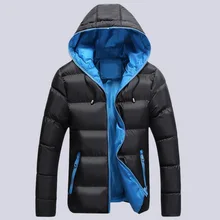 Новые мужские зимние теплые куртки парка мужская мода плотное худи мужские хлопковые стеганые пальто Молодежная Повседневная стеганая куртка мужская 4XL, UMA353