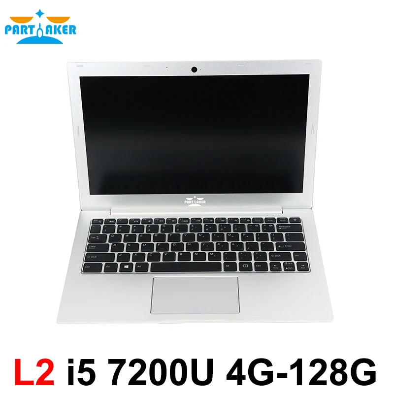Partaker L2 13.3 Inch Windows 10 Laptop Computer Notebook Computer With Intel Core I5 7200U DDR4 Memory M.2 SSD