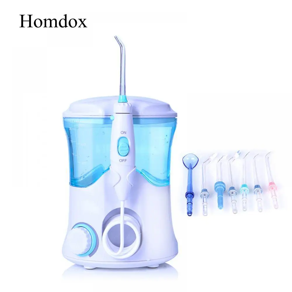 

For With Flosser 600ml Tips Irrigator Flosser FC-169 Oral 7 Oral Electric Water Capacity Hygiene Family FDA Dental