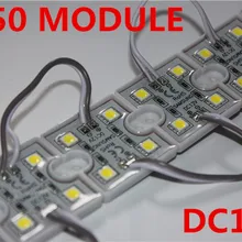 20 шт. светодиодный 5050 4 Светодиодный модуль 12 В водонепроницаемый супер яркий квадратный светодиодный модуль освещения, 20 шт./лот