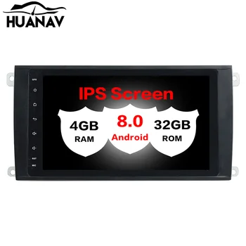 

HUANVA Android8.0 DVD Player GPS navigation For PORSCHE CAYENNE 2003-2010 multimedia player tape recorder 8-Core navi Audio maps