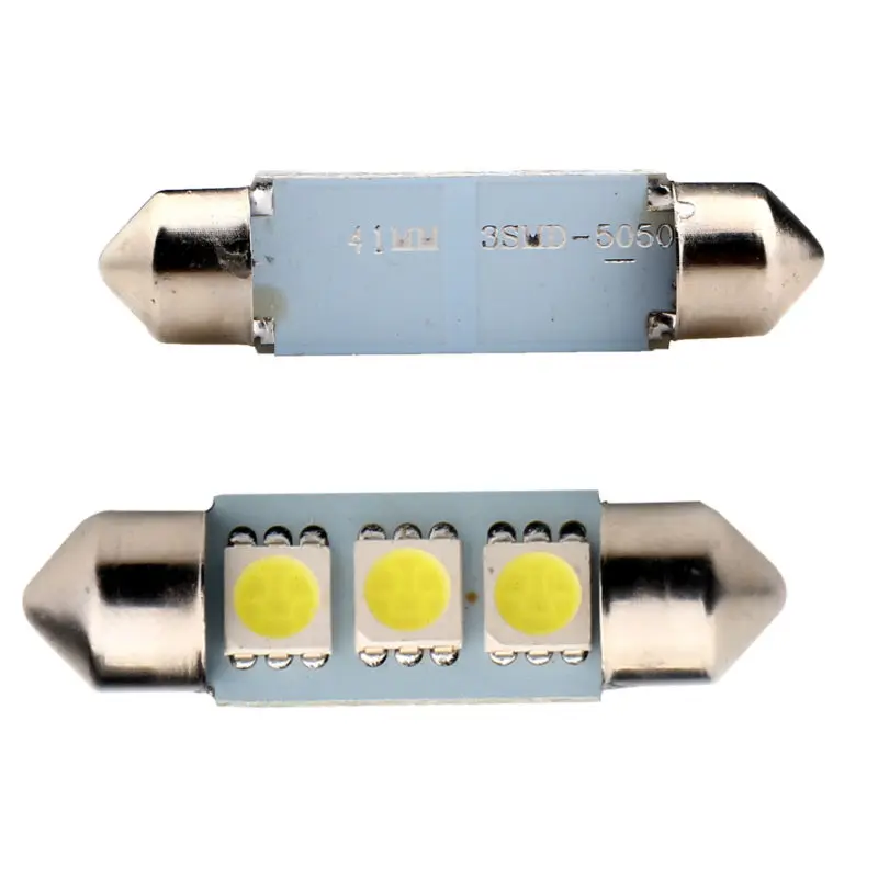 LaLeyenda 12 В гирлянда 36 мм 39 мм светодиодный C10W C5W 3SMD 6SMD 16 SMD 5050 лампочка автомобильный светильник номерного знака авто корпус интерьерные купольные лампы