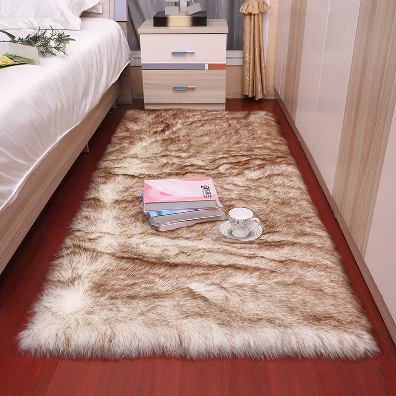 

Long wool Living room/bedroom Rug Antiskid soft 80cm * 180 cm carpet mat Red white pink gray blue brown 15 color Washable