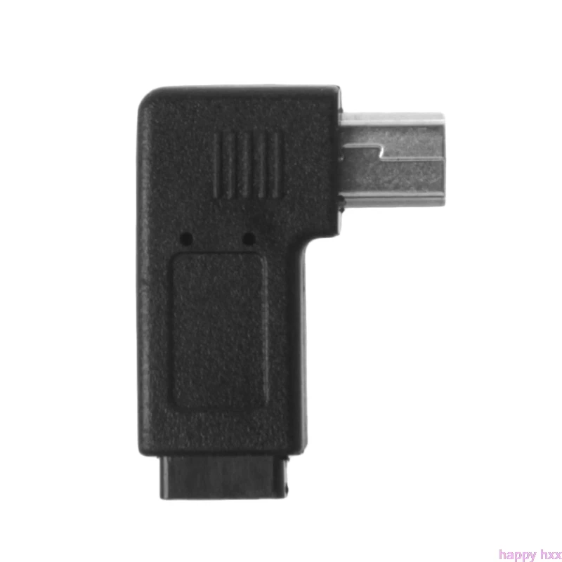 

USB 2.0 Micro 5Pin Female To Mini 5Pin Male 90d Angle Left Right Converter Adapter