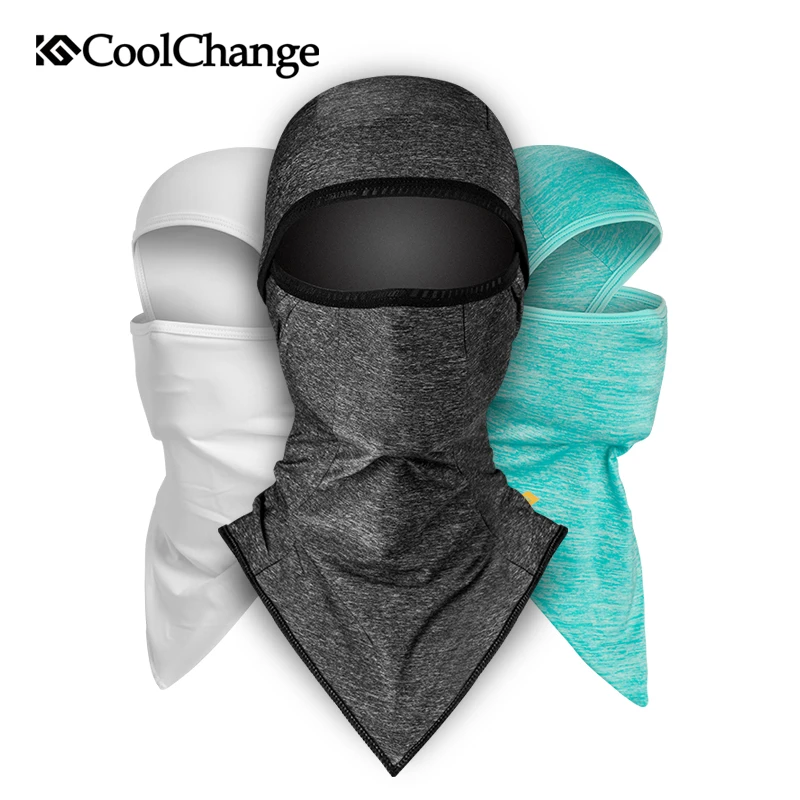 

CoolChange Summer Sun Protection Cycling Mask Cool Anti-UV Bike Mouth Face Mask Moto Headwear Bandana Fishing Sport Hat Scarf