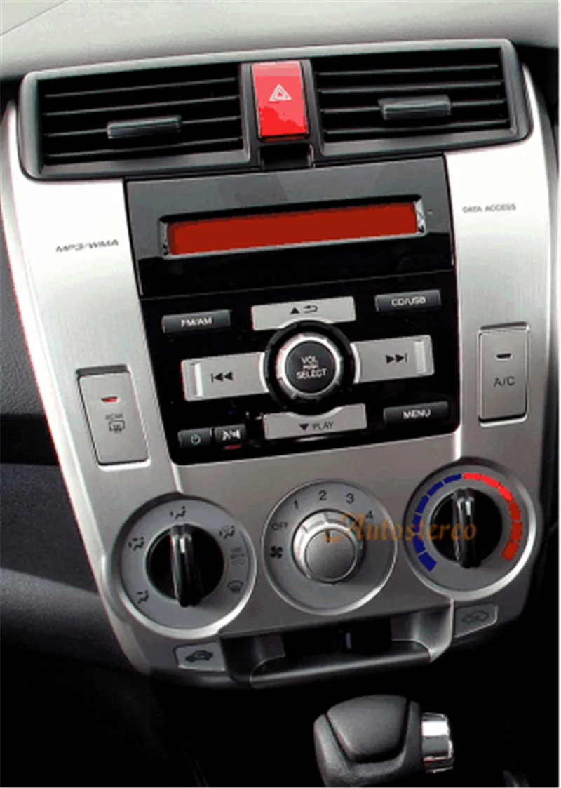 Discount DSP 8" Inch 8-core Android9.0 Car DVD player GPS navigation for Honda City 2008-2014 AutoStereo unit multimedia stereo auto unit 2