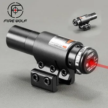 

Tactical Red Dot Laser Sight Scope For Air Gun Rifle Weaver Adjustable 11/20mm Picatinny Rails Mount Rail For Airsoft