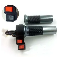 2 шт. Электрический трехколесный велосипед ручка высокой средней низкой третьей шестерни обратный электрический автомобиль контроль скорости заправка серебро