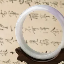 Браслеты из натурального нефрита и фиолетового нефрита