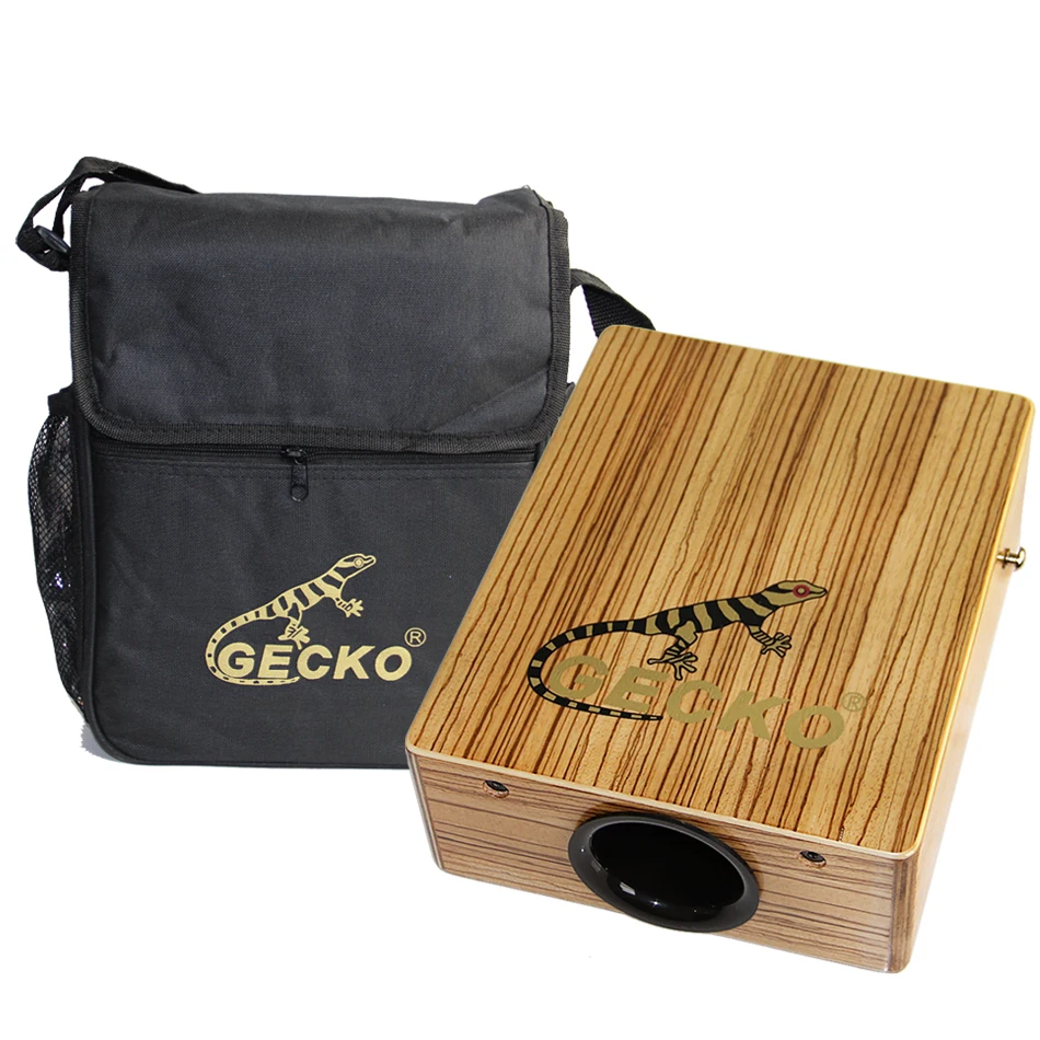 

GECKO C-68Z Cajon Box Drum with Drum Bag & Drum Strap / Percussion Instruments