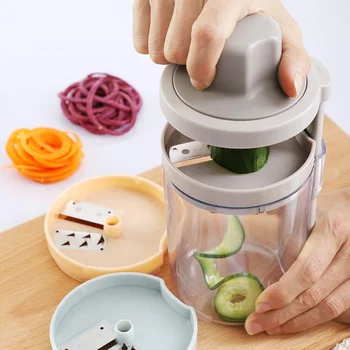 

Manual Rotary Grater Cheese Grater Shredder Vegetable Slicer Home Garden Kitchen Dining Fruit Vegetable Tools New