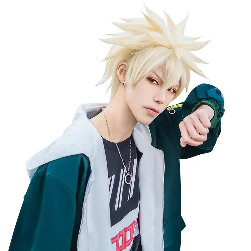 

2019 Hot Anime! Boku no MY HERO ACADEMIA figure Bakugou Katsuki Magazine Fashion Daily Wear free ship