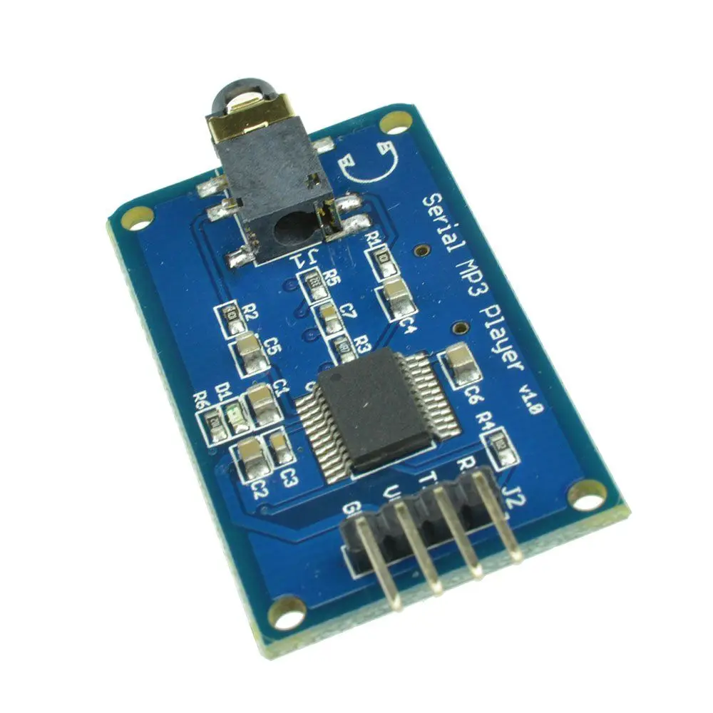 YX5300 UART управление серийный MP3 музыкальный плеер модуль для Arduino/AVR/ARM/PIC