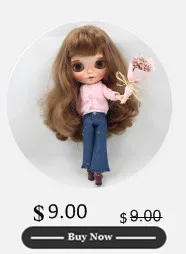 Наряды для куклы Blyth на платье с Меламед костюм для 1/6 azone BJD pullip licca