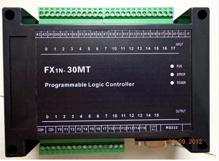 PLC программируемый логический контроллер FX1N30MR MT220V источника питания прямой загрузки ТЕКСТ Сенсорный ПЛК