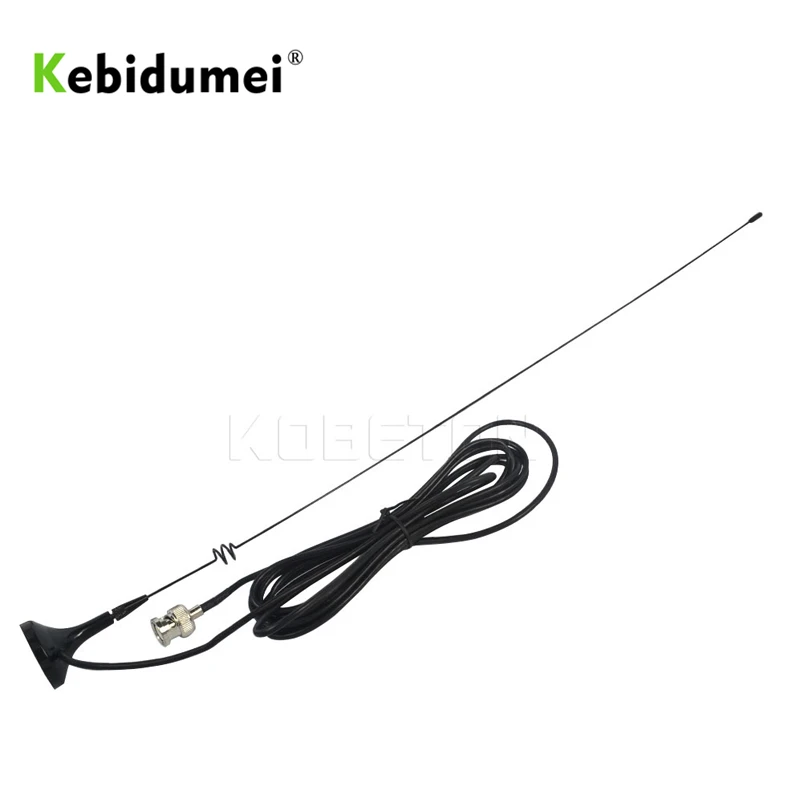 

kebidumei Vehicle-mounted Dual Band 144/430MHz Antenna UT-108UV BNC Connector for Nagoya ICOM Walkie Talkie IC-V8 IC-V82 IC-V85