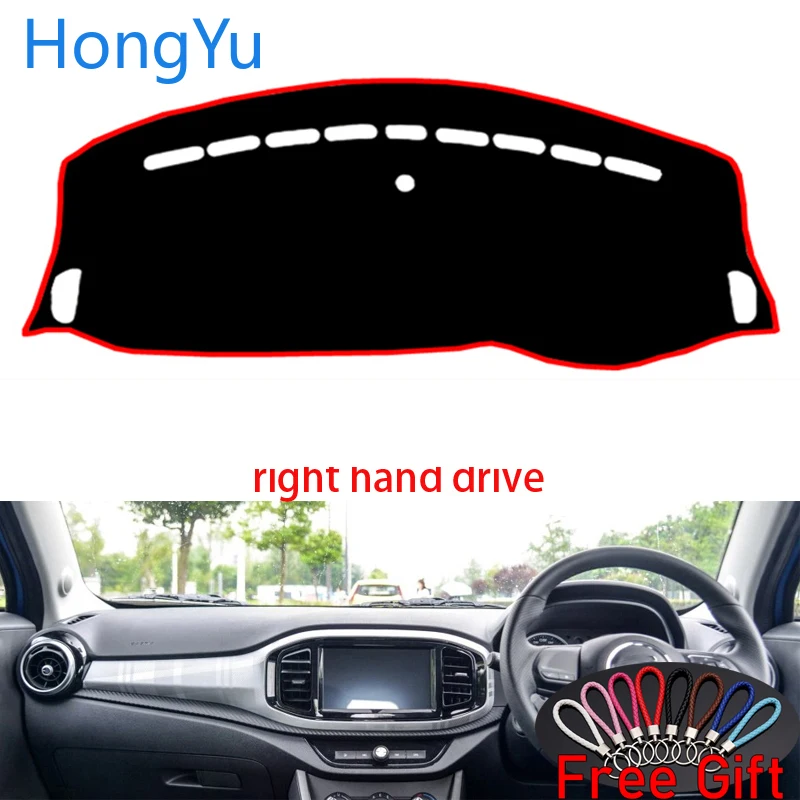 

Auto Car Dashboard Cover Dash Mat Board Pad Carpet Dashmat Interior Mats for MG 3 MG3 3SW 2017 Right Hand Drive Accessories