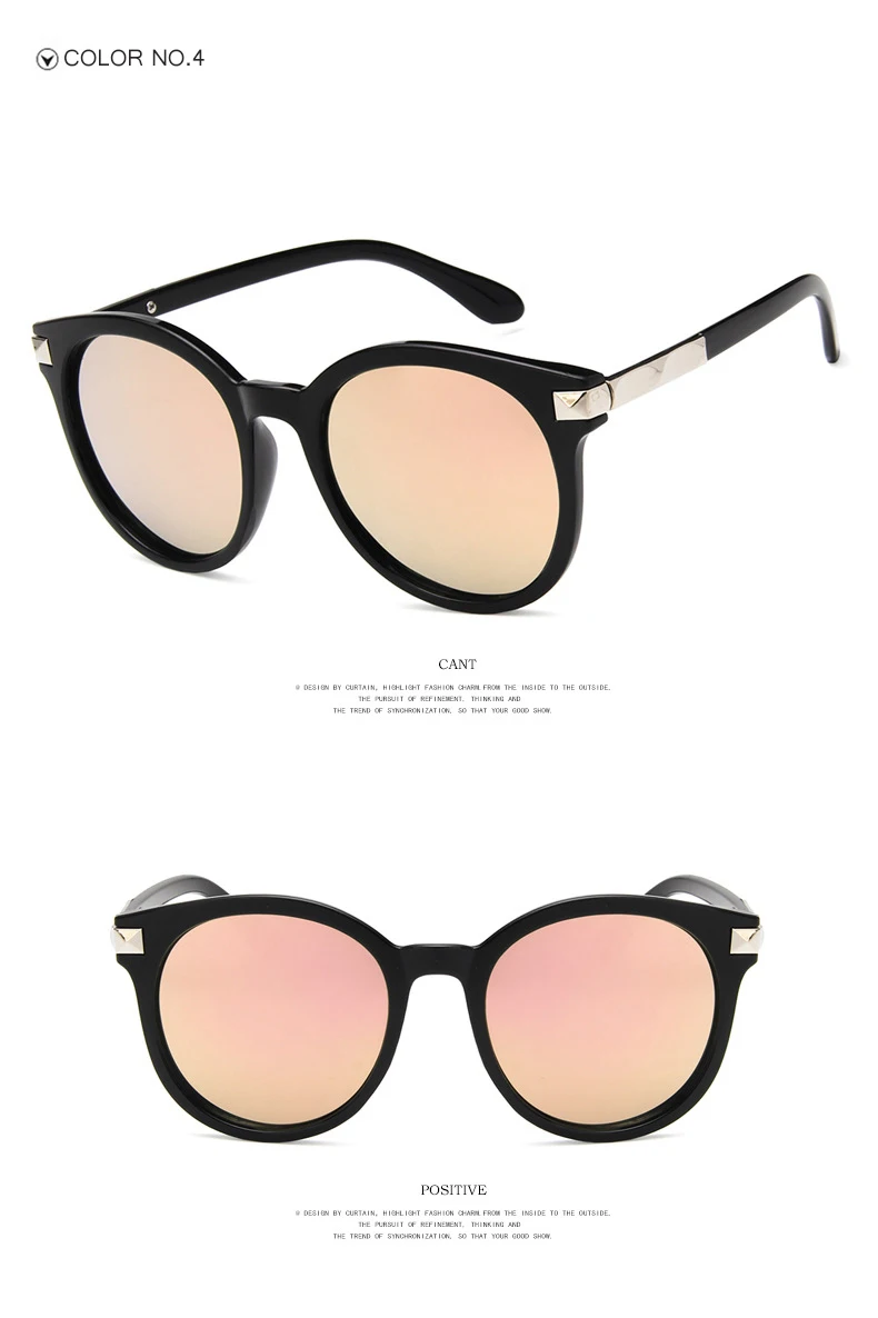 YDO Cat Eye Sunglasses Women 2018 Fashion Shades Luxruy Brand Designer Champagne Color Frame Cateye Sun Glasses Eyewear UV400 (12)