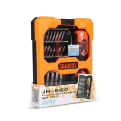 JAKEMY JM-8160 33 в 1 Прецизионная отвертка Набор для iPhone мобильный телефон ремонт инструмент наборы ноутбук ручной инструмент сверла