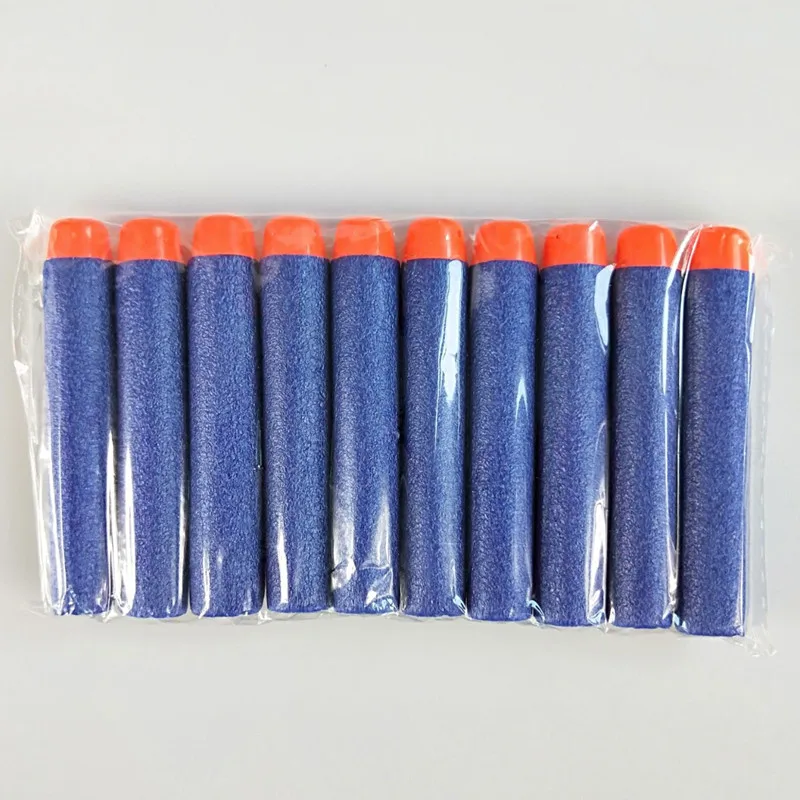 

100PCS Soft Bullet Gun Dart Refills Universal Standard hard Head Hollow Bullet for Nerf Toy Gun Pneumatic Gun Bullets