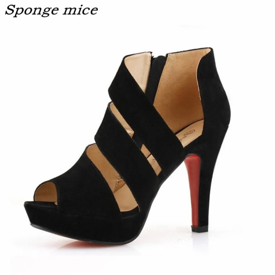 

Women High heels Sandals 2017 New Arrivals Fashion Thick High Heels Sandal For Women Sexy Open Toe Summer Dress Shoes For Female
