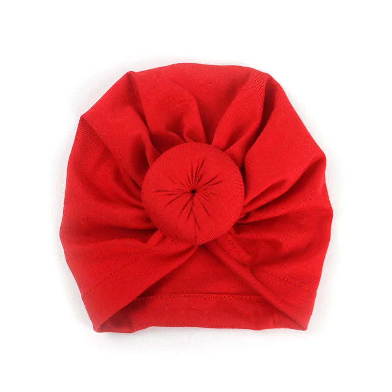 6-Fashion-Donut-Baby-Hat-Newborn-Elastic-Cotton-Baby-Beanie-Cap-Multicolor-Infant-Turban-Hats-1-PC