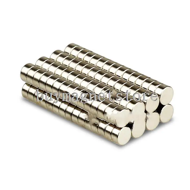 

500 x Disc Round Neodymium Rare Earth Magnets 4 mm x 2 mm N35 craft fridge models ndfeb Neodymium magnet 4*2